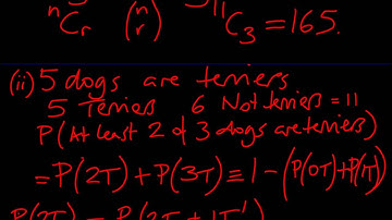MEI S1 PROBABILITY USING COMBINATIONS