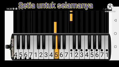 Not pianika Setia untuk selamanya | tak bosan bosan aku memandangmu |