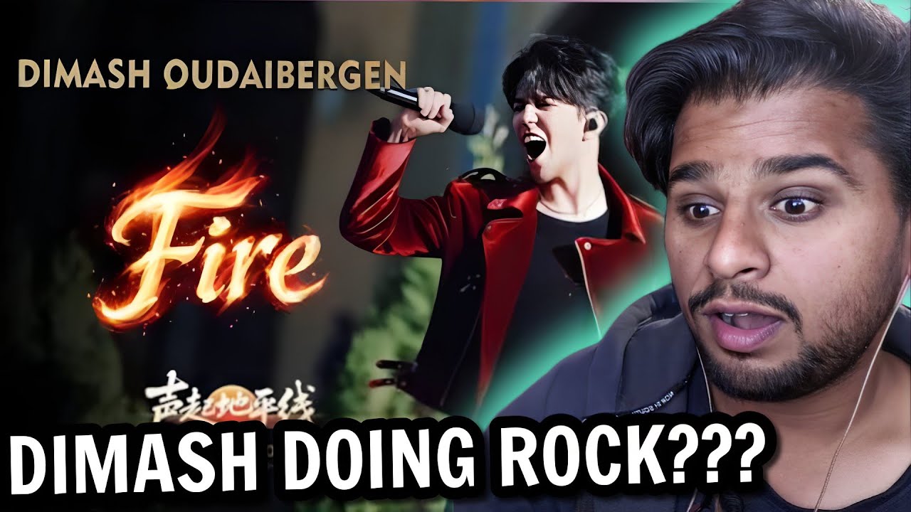 Dimash Qudaibergen - FIRE (Live at Voice Beyond Horizon) REACTION!! 
