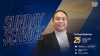 Download Lagu Ps. Daniel Ruhkrisno - Zoe Life Church Bandung  | Live Stream, Minggu 25 Januari 2026 MP3