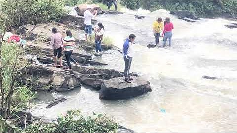 cảnh đẹp thác rừng cây thiên nhiên đak lak