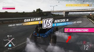 FORD BROCKY - MAD ACCELERATION! - FORZA HORIZON 5 ELIMINATOR - FULL GAME - X10 ELIMINATIONS