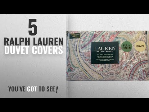 top-10-ralph-lauren-duvet-covers-[2018]:-ralph-lauren-3-piece-duvet-cover-set-inked-paisley