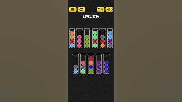 Ball Sort Puzzle Level 3734