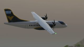 Scarlet Airlines Flight 1673-Crash Animation