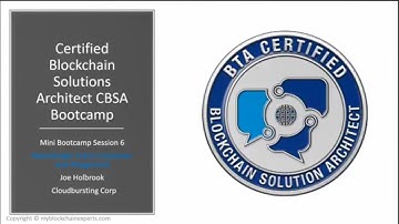 Certified Blockchain Solutions Architect (CBSA) Cert. MINI Bootcamp Video 6 Hyperledger Composer