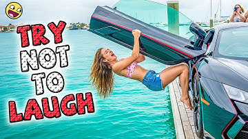 Funny & Hilarious People Life 😆 #252 / TRY NOT TO LAUGH 2025😆 / Instant Regret Fails Compilation