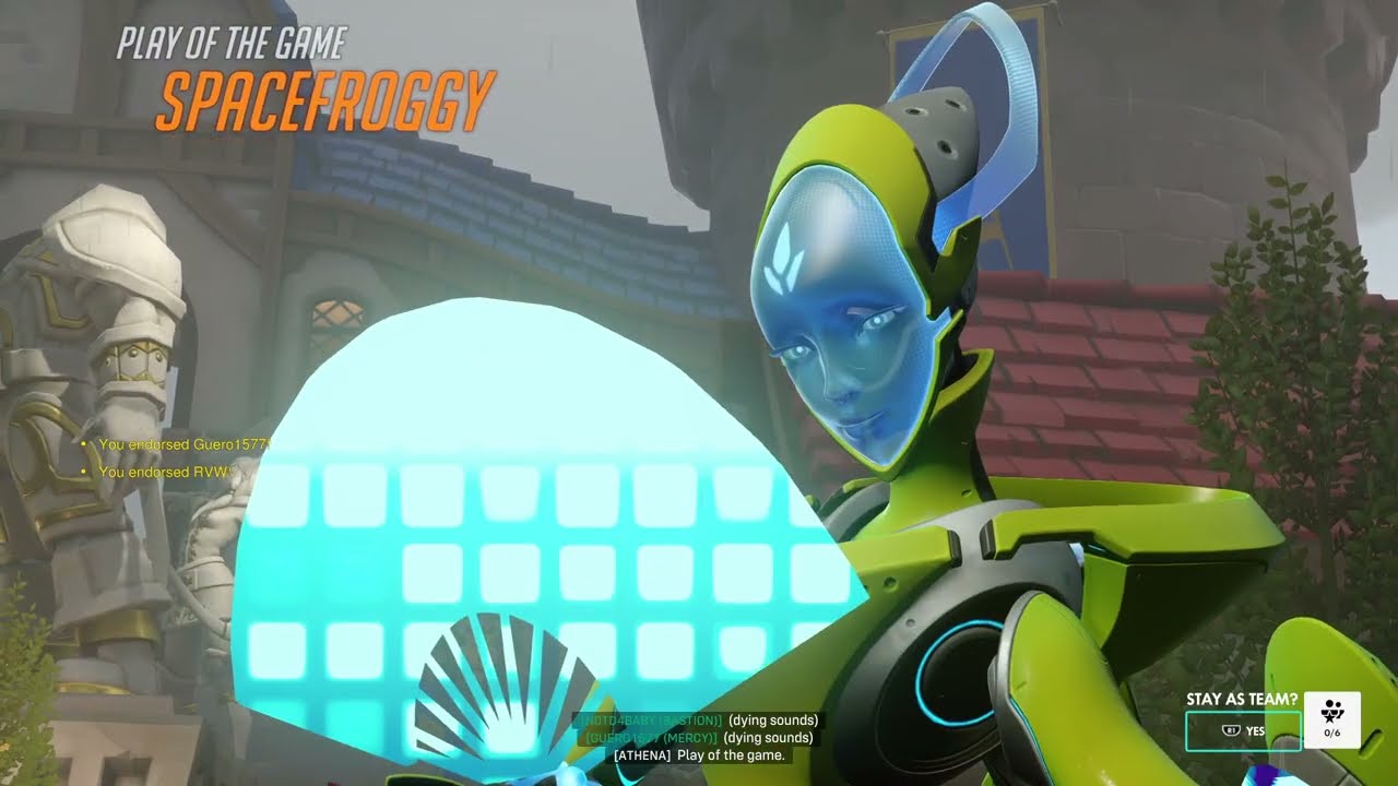 Decided to bully widowmaker until she switched lol (Played D.va, Ram, and Echo) Overwatch