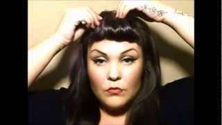 Pin Up Girl Makeup & Hair