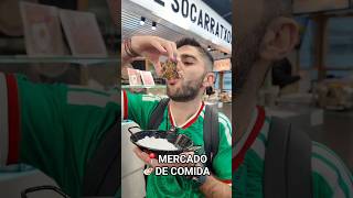 Comiendo en un Mercado 🦪🦑🥵 📍Mercado San Anton en Madrid España #sisomosgemelos #españa #comida