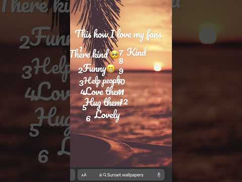 This How I Love My Fans Like