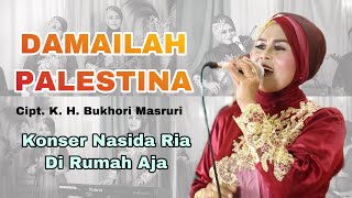DAMAILAH PALESTINA - NASIDA RIA KONSER DI RUMAH AJA ( Live Performance )