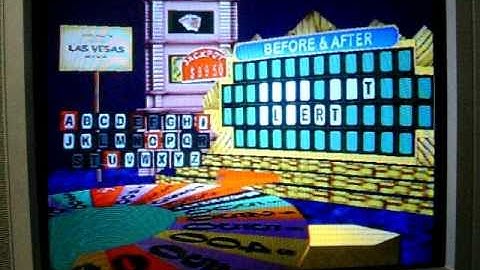 Playstation Wheel of Fortune Run Game 45 Part 2