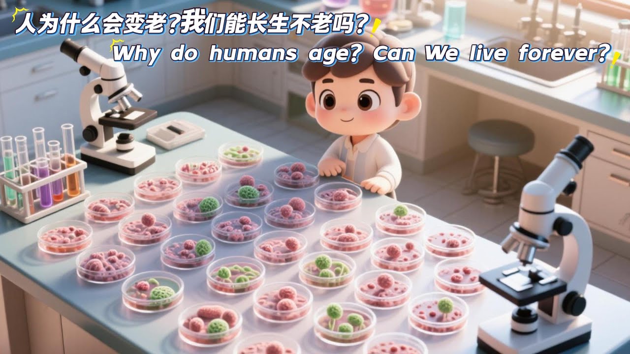 人为什么会变老?我们能长生不死吗？Why do humans age? Can we live forever?