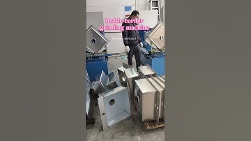 inside corner grinding machine for handmade sink #sink grinding machine