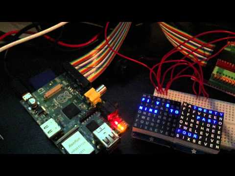 Raspberry Pi Word Clock