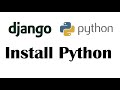 Django Python #1: Install Python