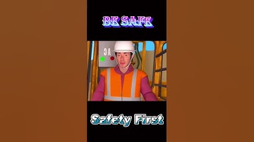 LABOR SAFETY 6. Unexpected accident situation on excavator!
