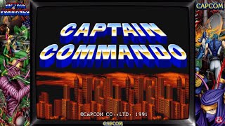 Famous Captain Commando (4 Players) 1CC Arcade Capcom - Dark_Ryu (Recreativos Online) Wealth