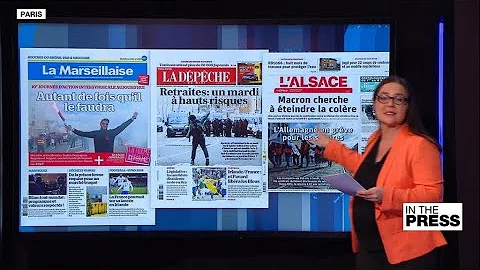 France's strike day, Burkina Faso's brutal video, Florida's porn vs art debate • FRANCE 24 English