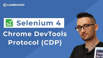 How To Use Chrome DevTools Protocol (CDP) In Selenium 4 | Pin Script | Part 3