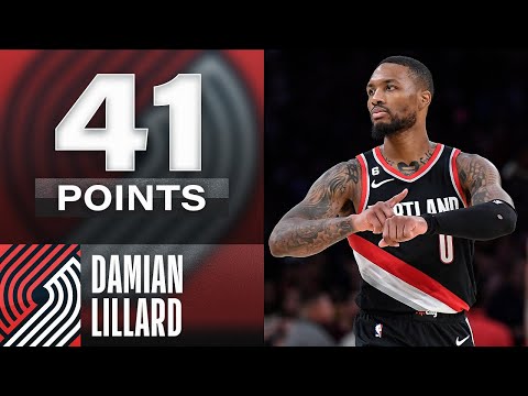 Damian Lillard Goes OFF for 41 PTS in Thrilling Blazers Win! 🔥 | October 23, 2022