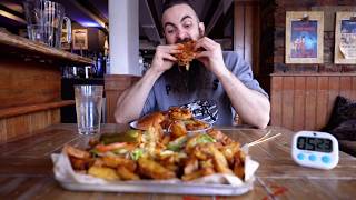 THE UNDEFEATED TWIN BURGER CHALLENGE | The Chronicles of Beard Ep.110