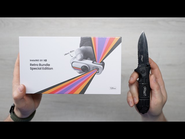 Insta360 GO 3S Retro Bundle - First Impressions / No Commentary