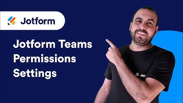How to Manage Jotform Teams Permission Settings