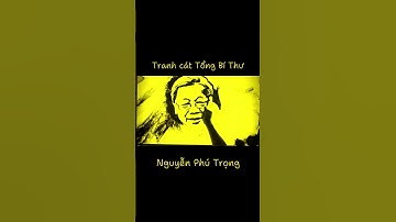 Vẽ tranh cát chân dung Tổng Bí Thư Nguyễn Phú Trọng #shorts