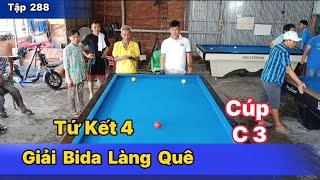 Tứ Kết 4 Cúp C 3 Giải Bida Làng Quê - Ông Sáu 50 Điểm - Phong 50 Điểm - Bida Phăng - BDQPC/Tập 288