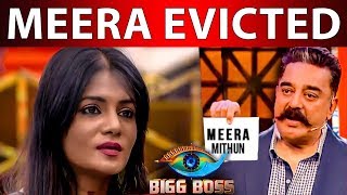 Meera Mithun Evicted  Bigg Boss 3 Tamil  Kamal Hassan Tamilgossips