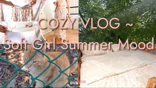 Soft Girl Summer Vlog 🌿| Shein Try On + Mini Bedroom Reset screenshot 2
