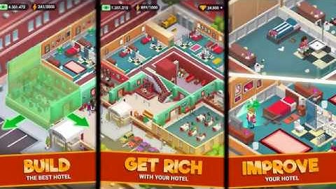 Hotel Empire Tycoon - Idle Game Manager Simulator Gameplay First Look (Android/iOS)