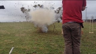 Exploding Hay & Bump Firing AR-15 (H2 Exploding Ta