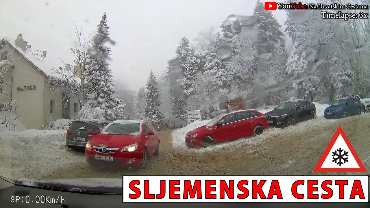SLJEMENSKA CESTA: Zimski spust zagorskom stranom | Siječanj 2023.