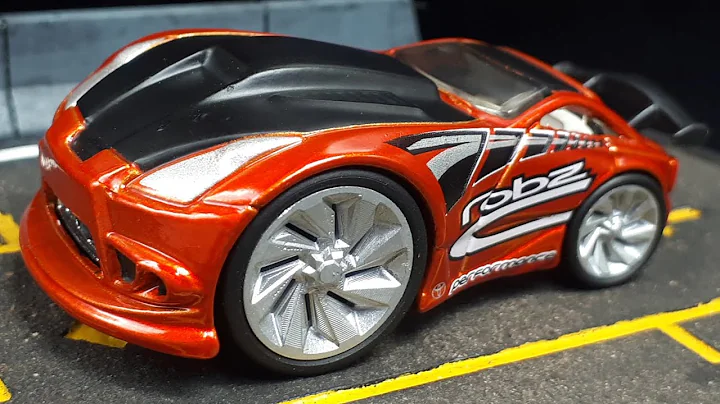 Tooned Toyota Celica by Hot Wheels Hardnoze w/3D printed wheels custom