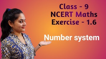 Class 9 Chapter 1 Number System Exercise 1.6 solutions – NCERT Mathematics Solution