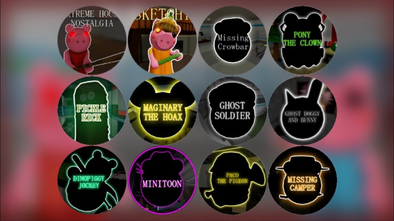 Piggy Rp Icon Cómo obtener 12 BADGES | Piggy Old Roleplay - YouTube