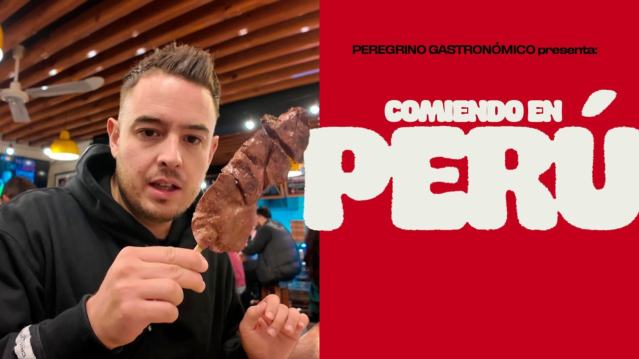 Viajé a Lima Perú solo a probar TODA SU COMIDA 🤤 - Parte 1 | Peregrinaje Gastronómico