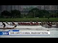 Crowds gather across China for Dragon Boat Festival