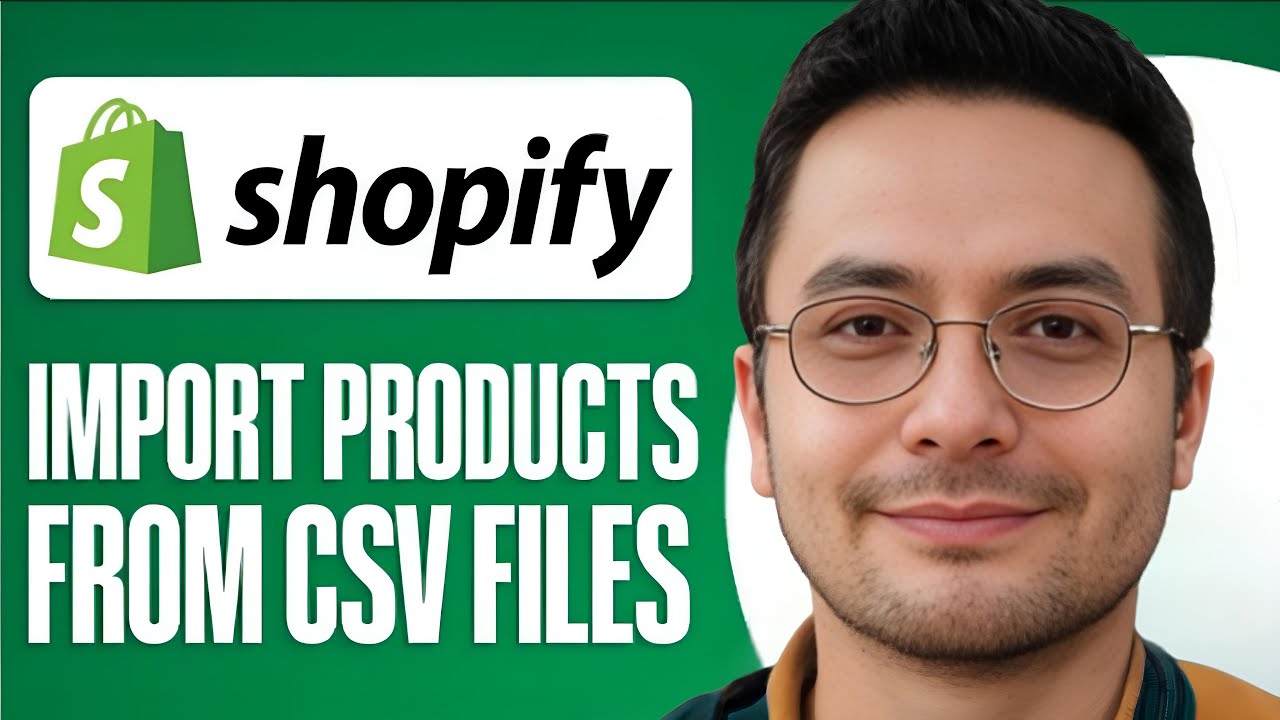 How To Import Your products In Shopify Using CSV Files - 2025 - YouTube