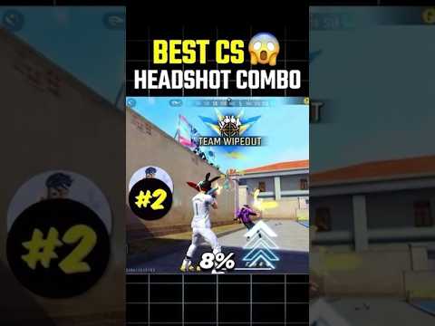 Most Powerful Character Skill Combination for CS Rank 🔥🤫 Free Fire #shorts || Khuni Gamers