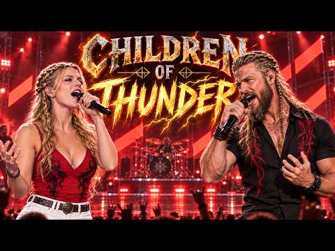 Axel Frosten ft Freydisa - CHILDREN OF THUNDER🔥Epic Viking Music  Viking Song - Viking Duet