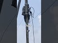 11000 Volt मेन लाइन इंसुलेशन और पोल इरेक्शन #11KVLine#HighTension#HTLineFitting#ElectricalSafety#