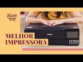 Review da Epson L8180 - melhor impressora para papelaria!