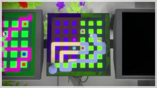 The Witness - Inside Mountain: 5 Line Panel Puzzles (Changing Colors) Gameplay Sequence PS4