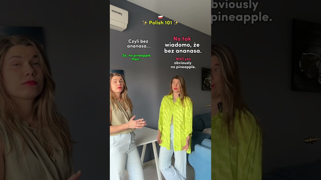 the "no" in Polish 🇵🇱