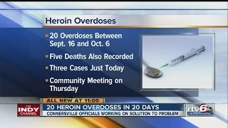 Connersville police report 20 heroin overdoses in 20 days