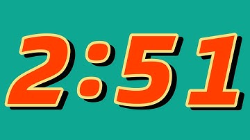 2 Minute and 51 Second Timer